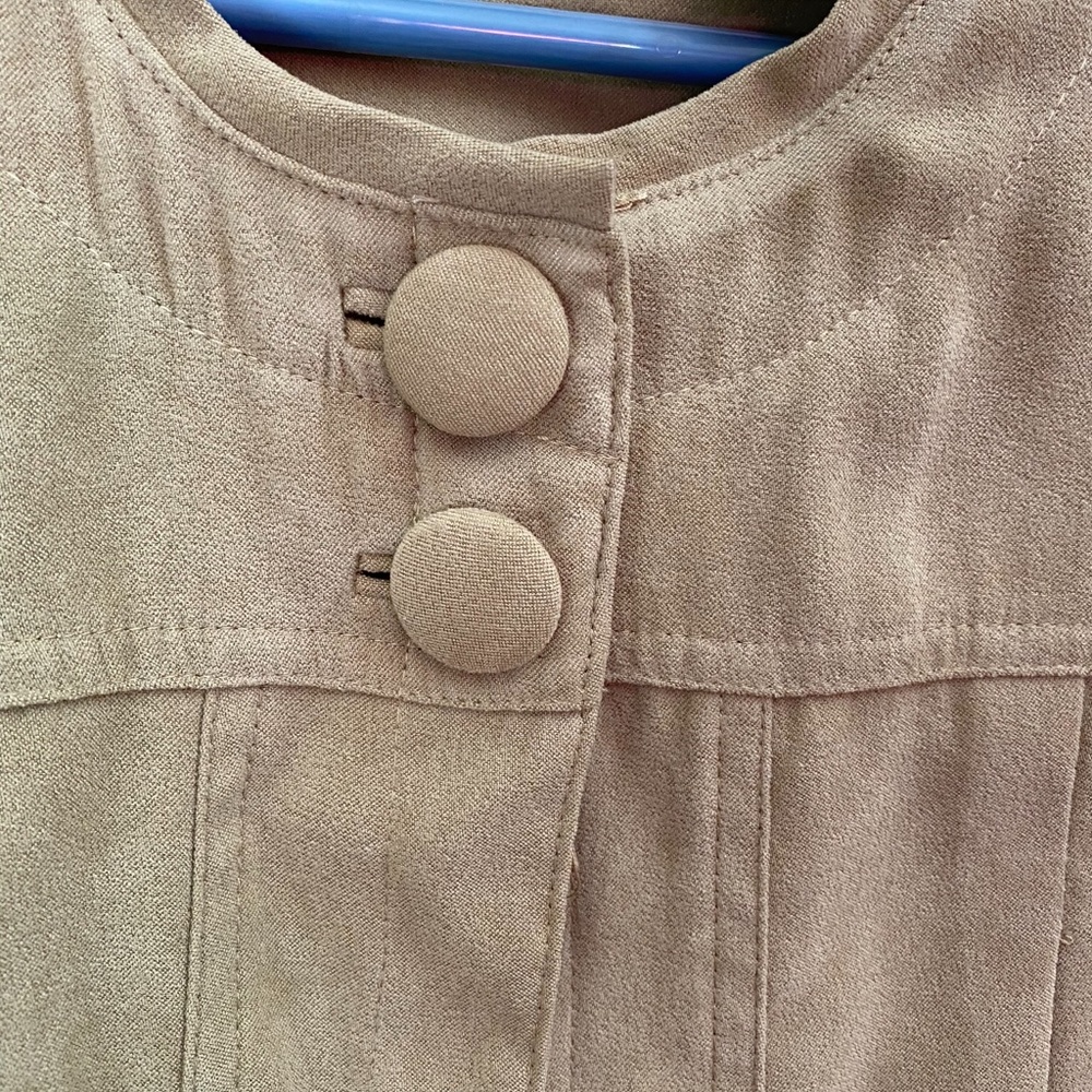 Suede like jacket